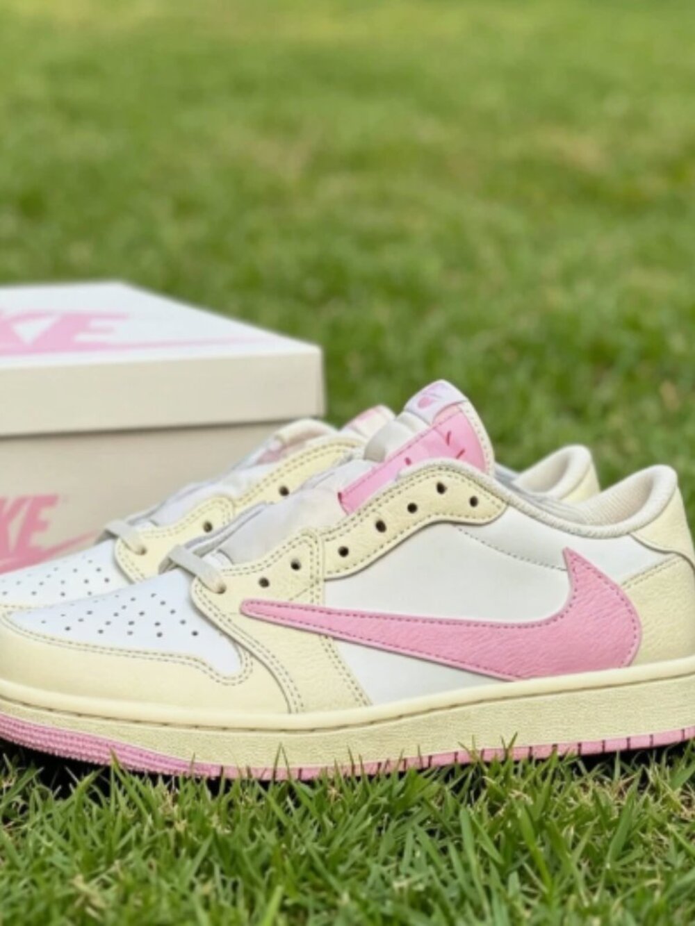 Nike Air Jordan 1 Low Travis Scott Shy Pink